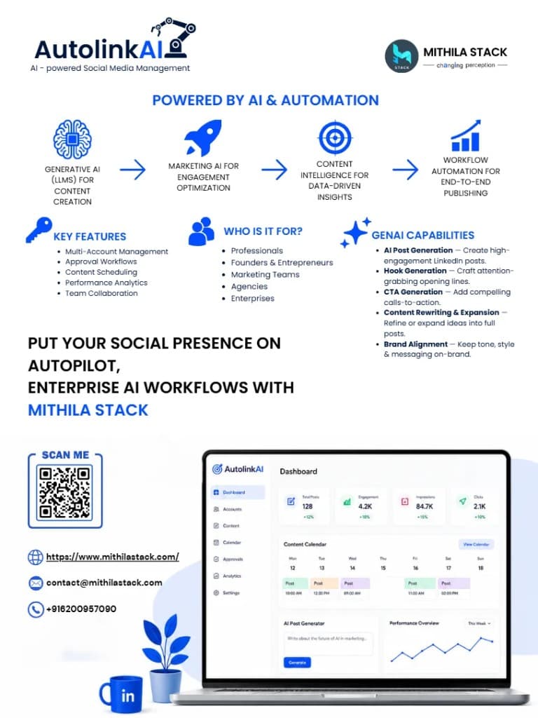 AutolinkAI — AI-powered Social Media Management
